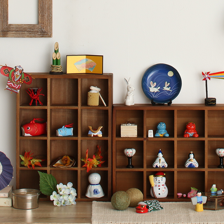 かわいい 置物 『ひな飾り』 四季の雅 ちっちゃいものクラブ 親王雛セット