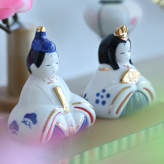 かわいい 置物 『ひな飾り』 四季の雅 ちっちゃいものクラブ 親王雛セット