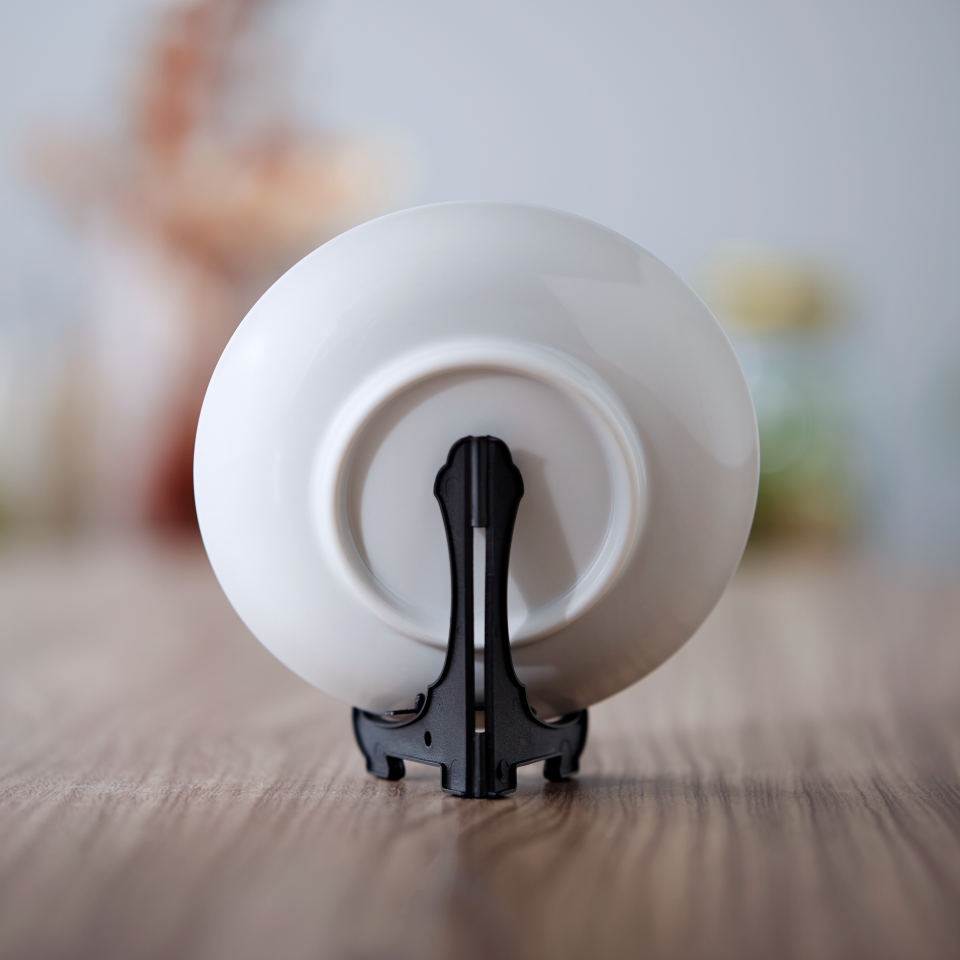 かわいい 置物 『うさぎの絵皿』 四季の雅 ちっちゃいものクラブ 絵皿と皿立セット