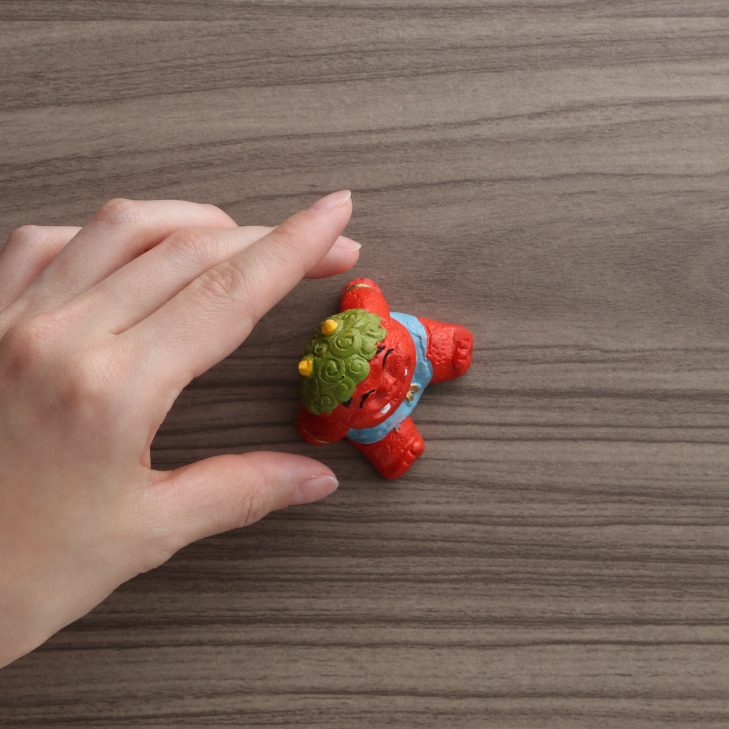 かわいい 置物 『赤鬼』『青鬼』 四季の雅 ちっちゃいものクラブ  (単品購入)