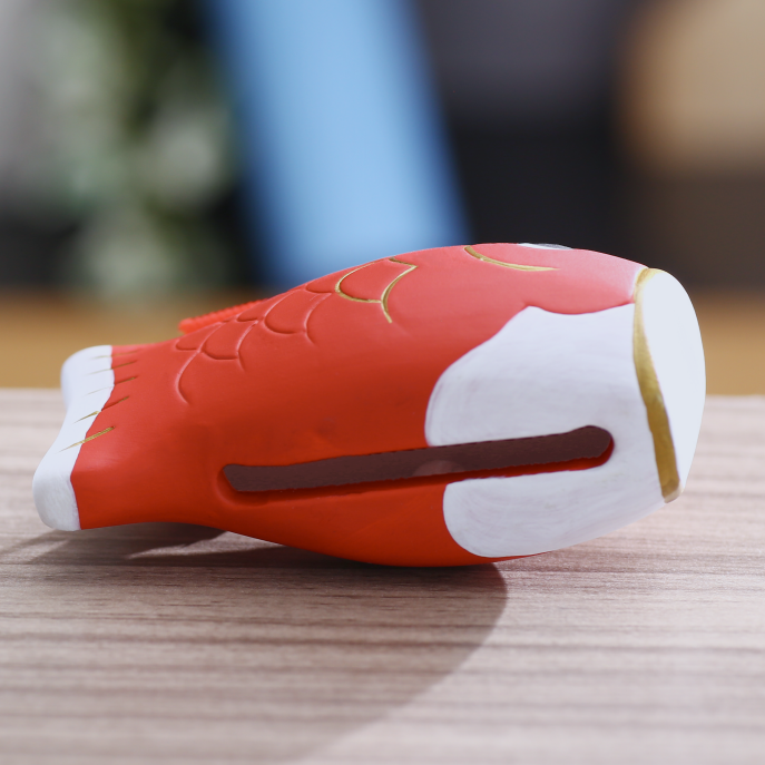 かわいい 置物 『赤鯉』『青鯉』 四季の雅 ちっちゃいものクラブ (単品購入)
