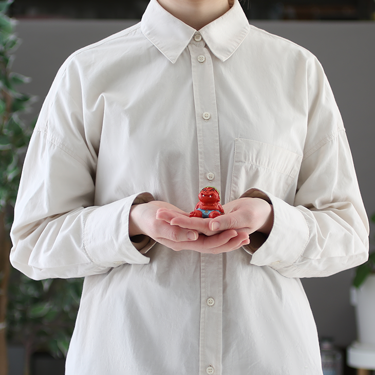 かわいい 置物 『赤鬼』『青鬼』 四季の雅 ちっちゃいものクラブ  (単品購入)
