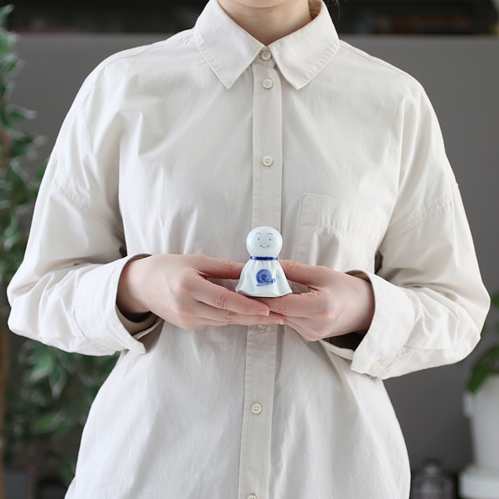 かわいい 置物 『てるてる坊主』 四季の雅 ちっちゃいものクラブ (単品購入)