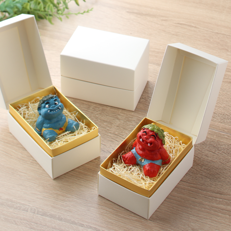 かわいい 置物 『赤鬼』『青鬼』 四季の雅 ちっちゃいものクラブ  (単品購入)